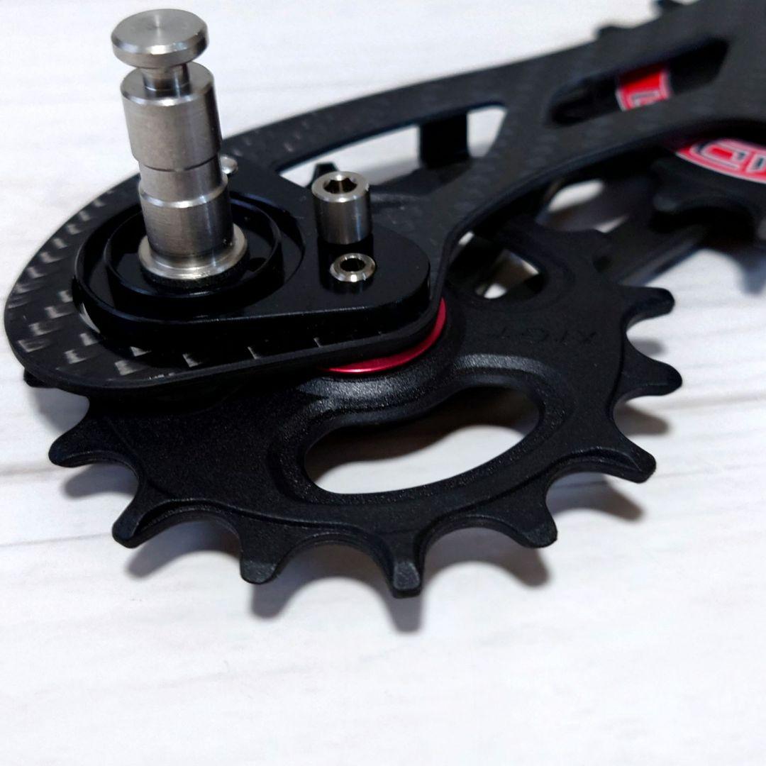 【新品未使用】RIDEA RD2 C66C カーボン ビッグプーリー シマノ用