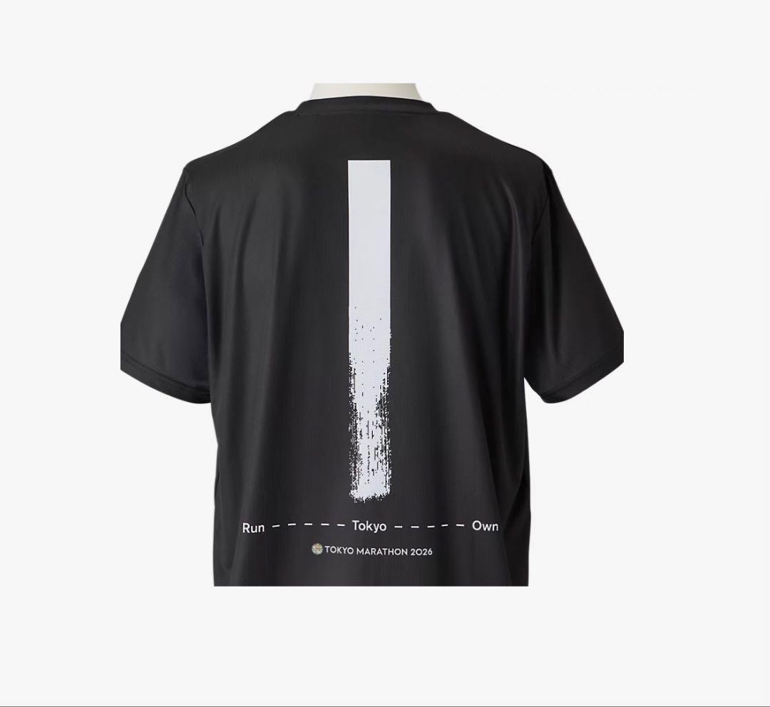 【未開封・新品】ASICS 東京マラソン 2026 Tシャツ Sサイズ　ブラック
