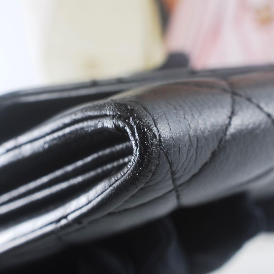 CHANEL＊シャネル＊キャビアスキン＊マトラッセ＊長財布＊フラップウォレット＊