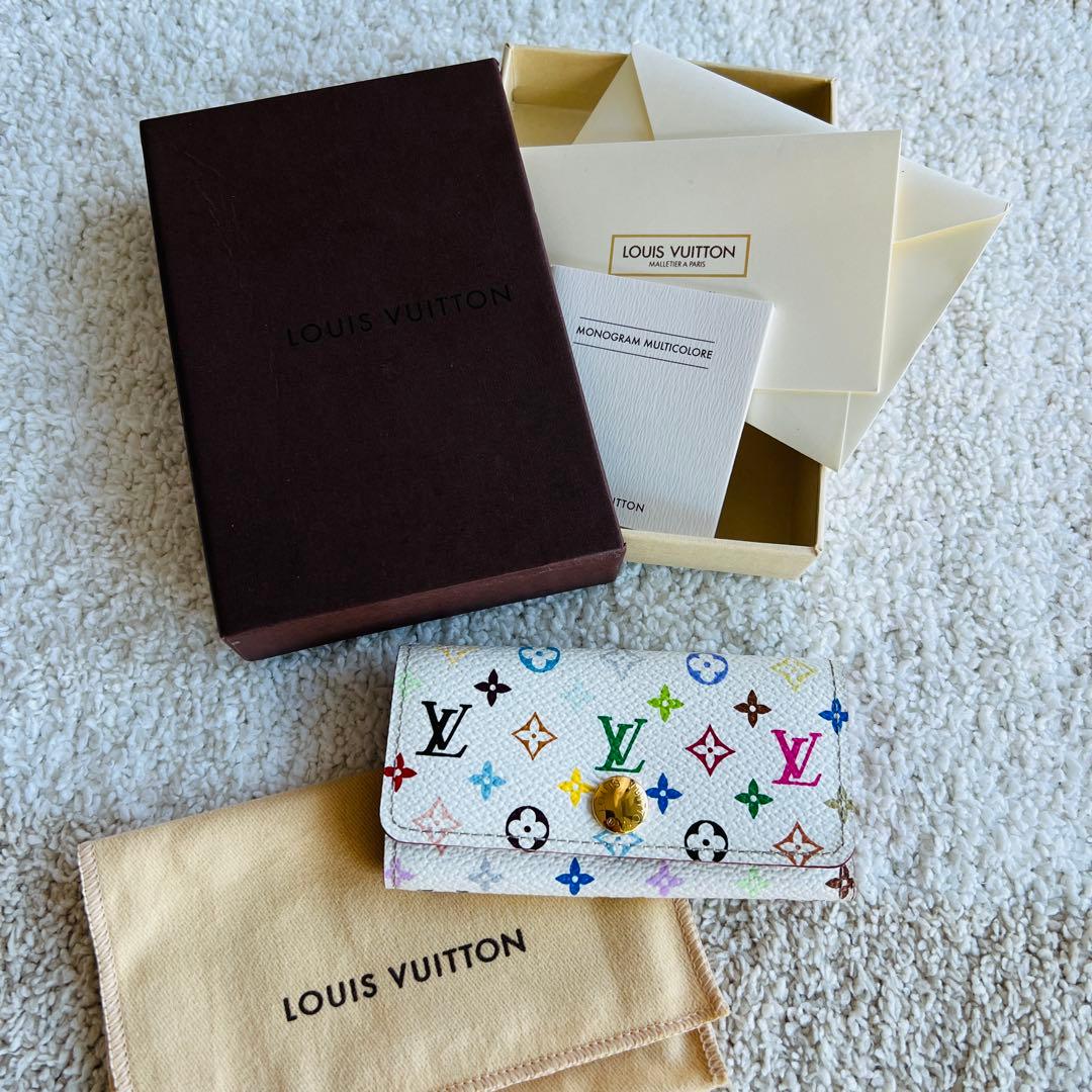 美品　箱　保存袋あり　Louis Vuitton マルチカラーキーケース