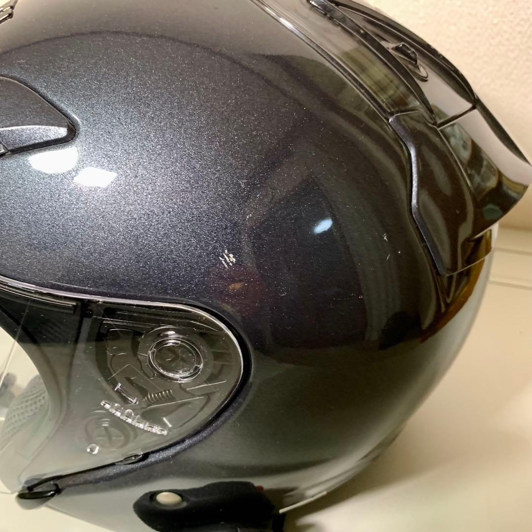 SHOEIヘルメット J-FORCE3 ブルーブラック L寸 インカム付