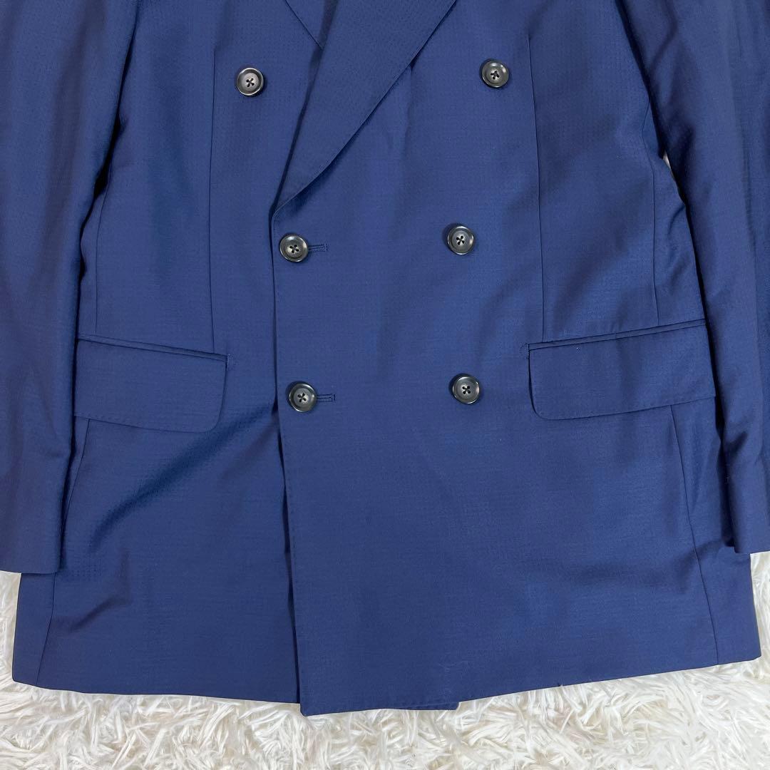 オンワード樫山 ダブルスーツ O.P.S. ネイビー 日本製 菅田将暉