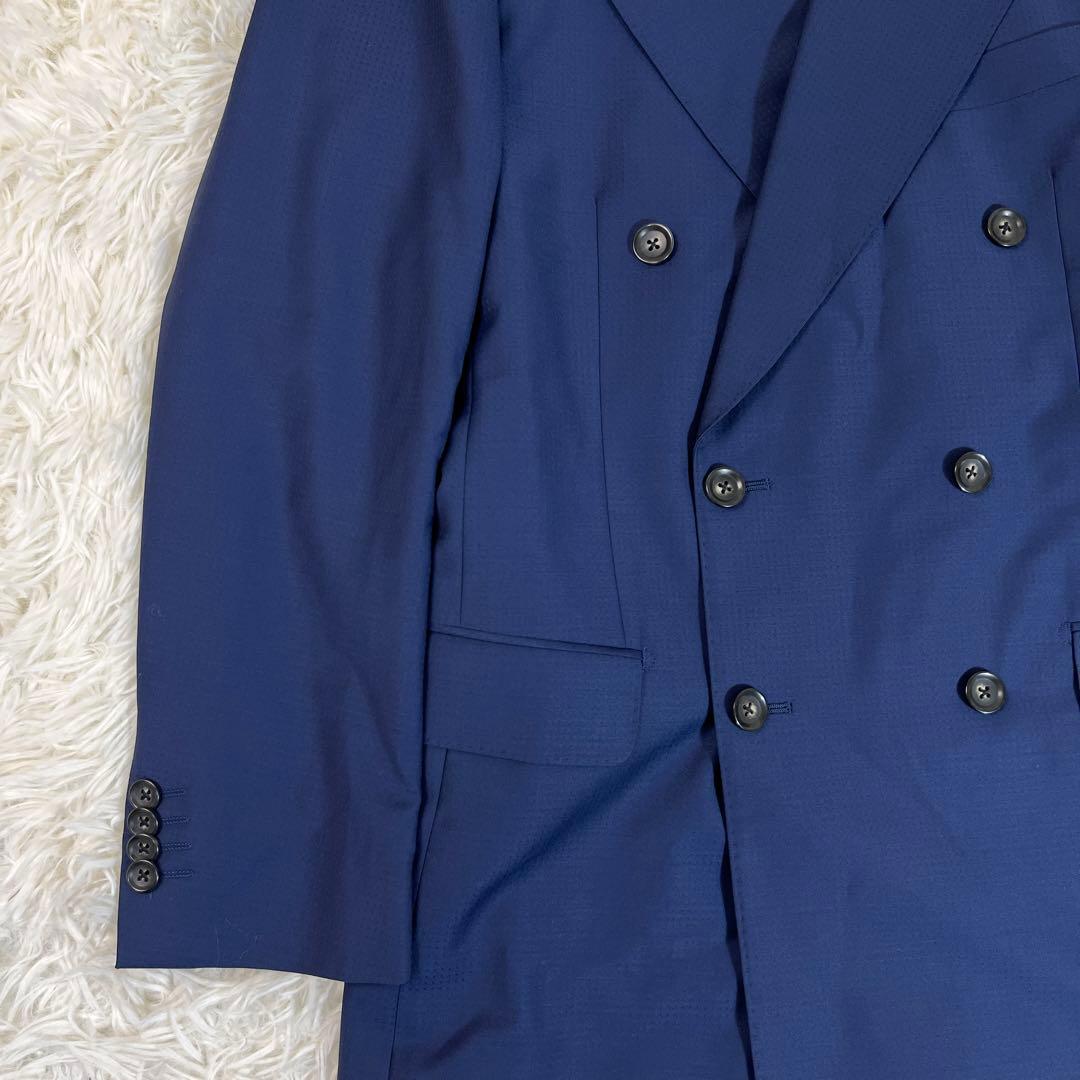 オンワード樫山 ダブルスーツ O.P.S. ネイビー 日本製 菅田将暉