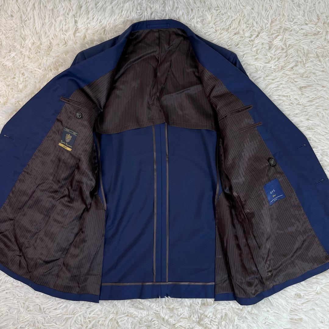 オンワード樫山 ダブルスーツ O.P.S. ネイビー 日本製 菅田将暉