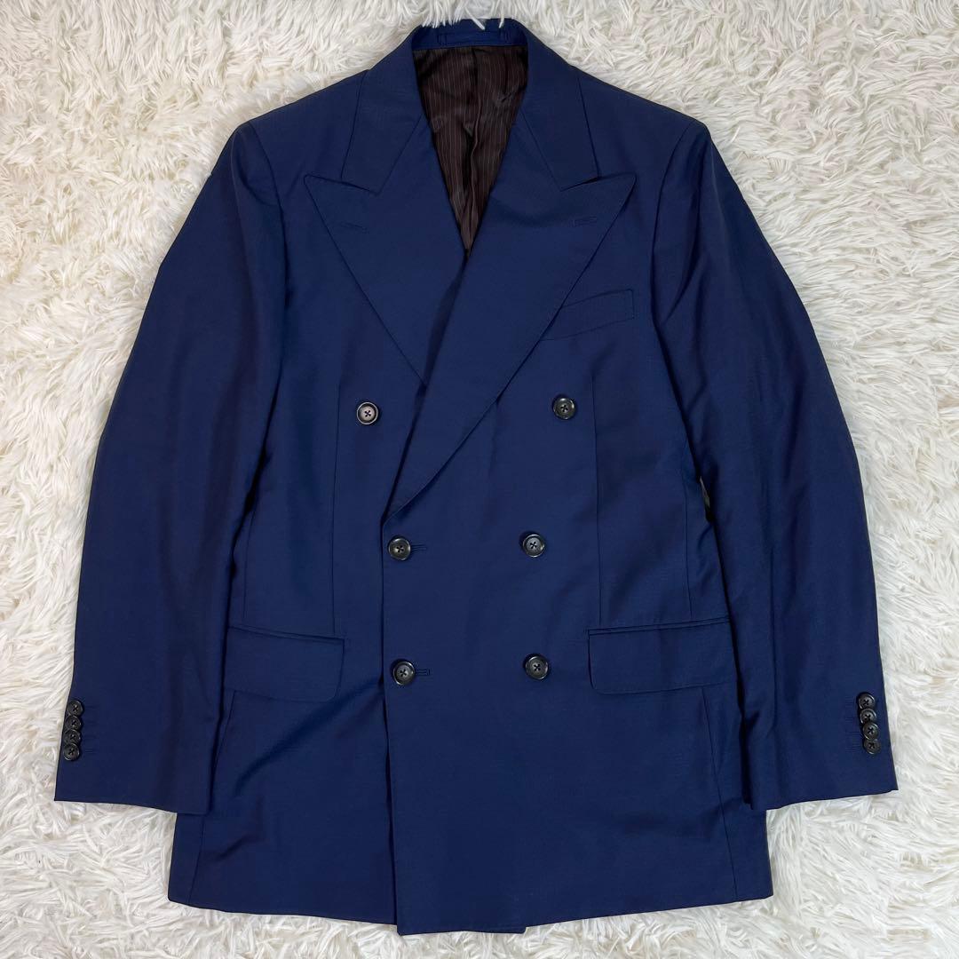 オンワード樫山 ダブルスーツ O.P.S. ネイビー 日本製 菅田将暉