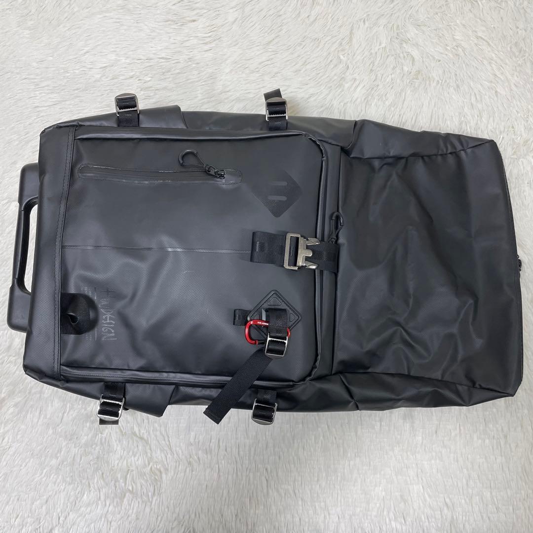 美品✨ HIDEO WAKAMATSU リュックキャリー　2WAY ブラック