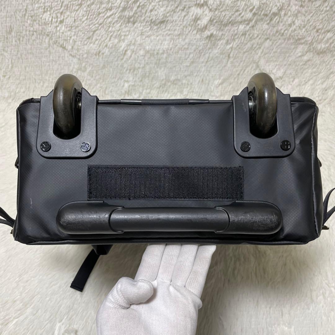 美品✨ HIDEO WAKAMATSU リュックキャリー　2WAY ブラック