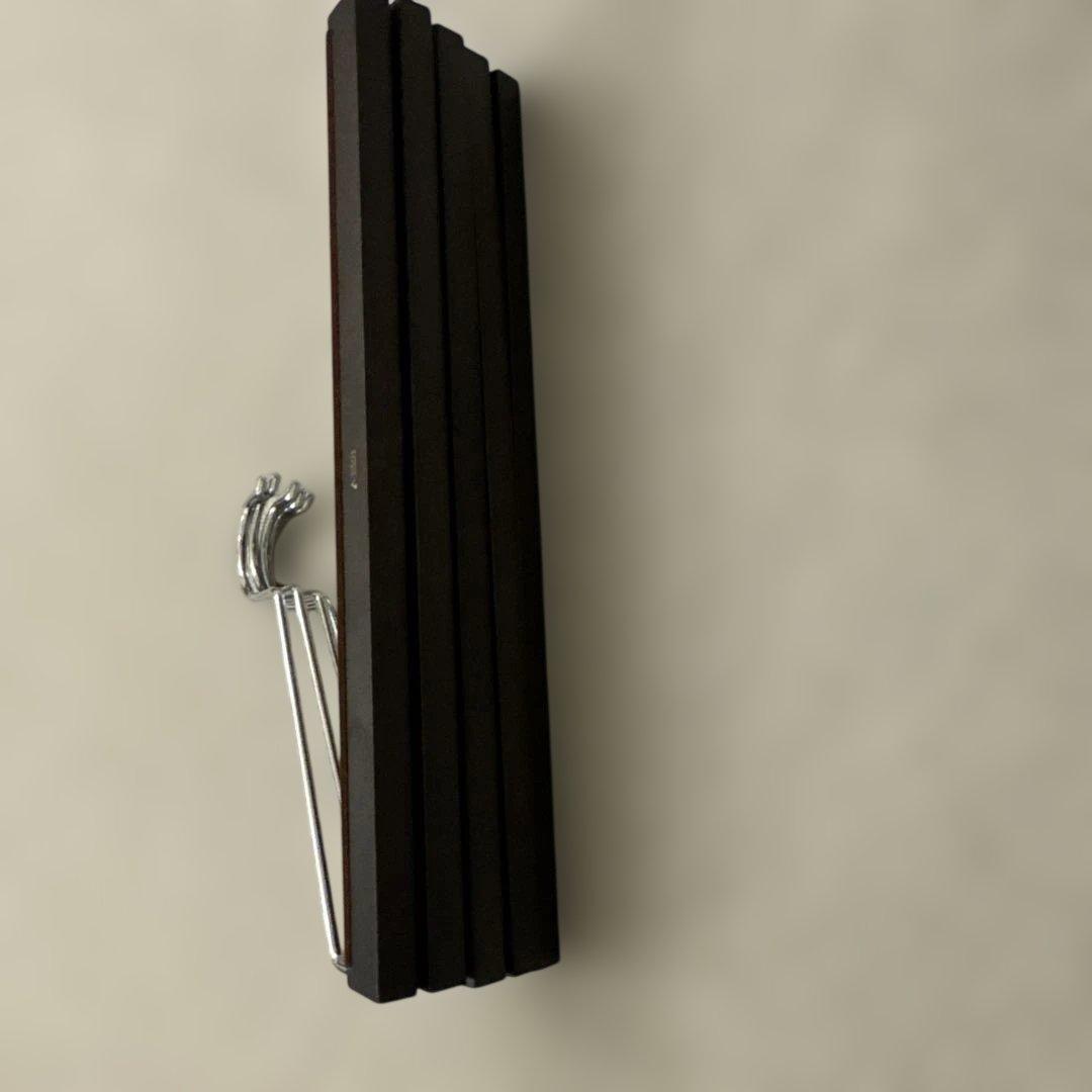 中田ハンガー スラックスハンガー 5本セット スモークブラウン