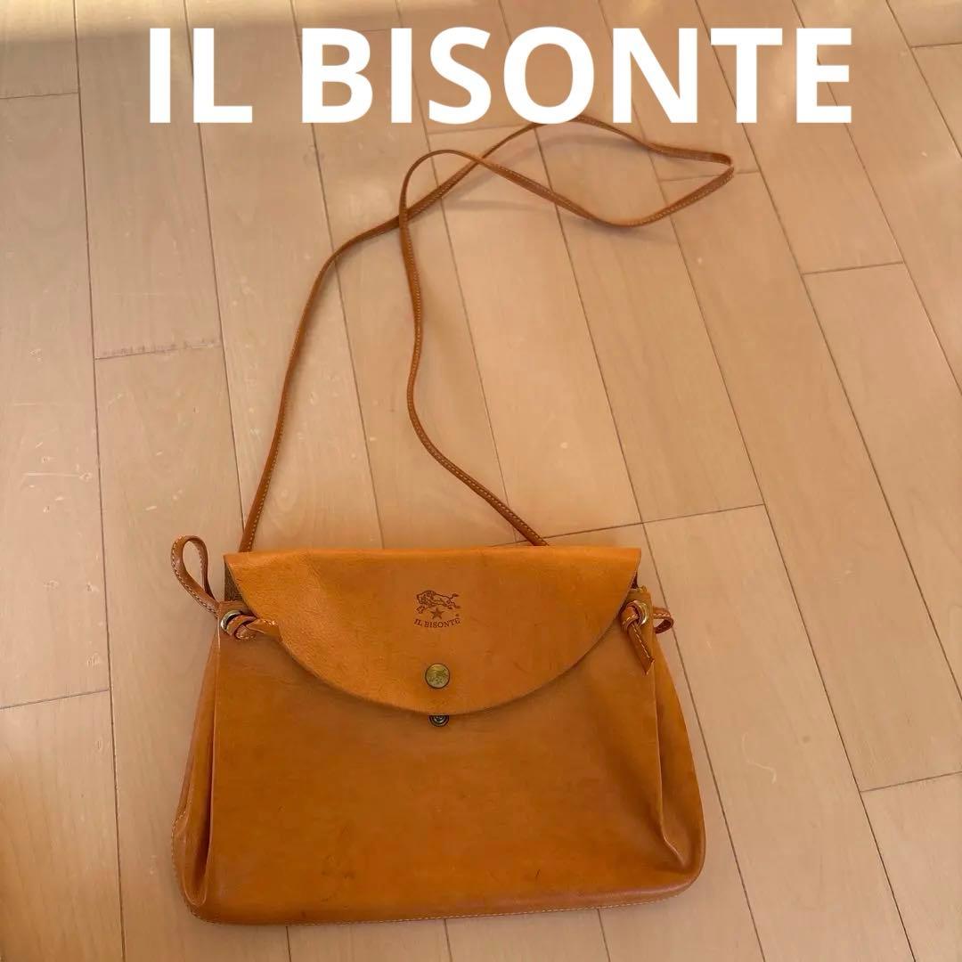 イルビゾンテ　レザーショルダーバッグ　革　カバン　鞄