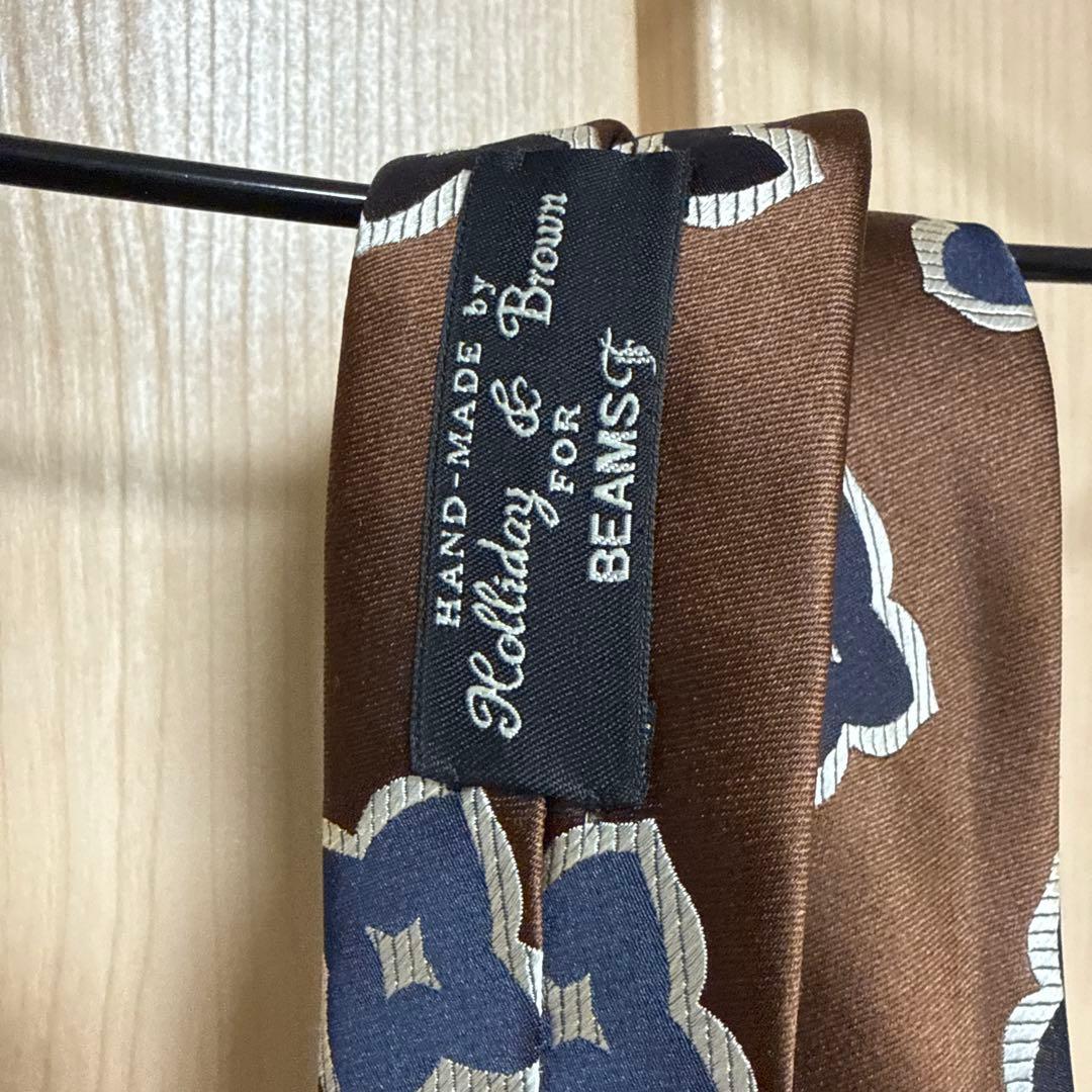 Holliday & Brown for BEAMS F ネクタイ