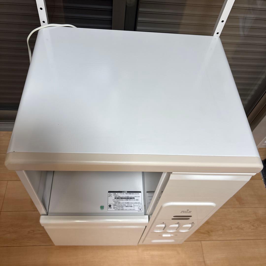 ライスチェスト　米びつ　米櫃　レンジ台　レンジボード　レンジラック