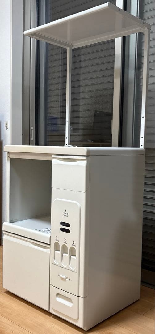 ライスチェスト　米びつ　米櫃　レンジ台　レンジボード　レンジラック