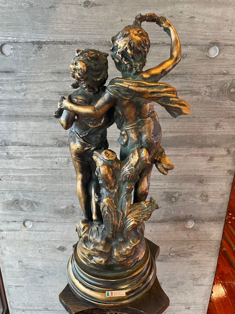 大人気　129cm イタリア製　置物 花台　天使　SELECTED by NBC