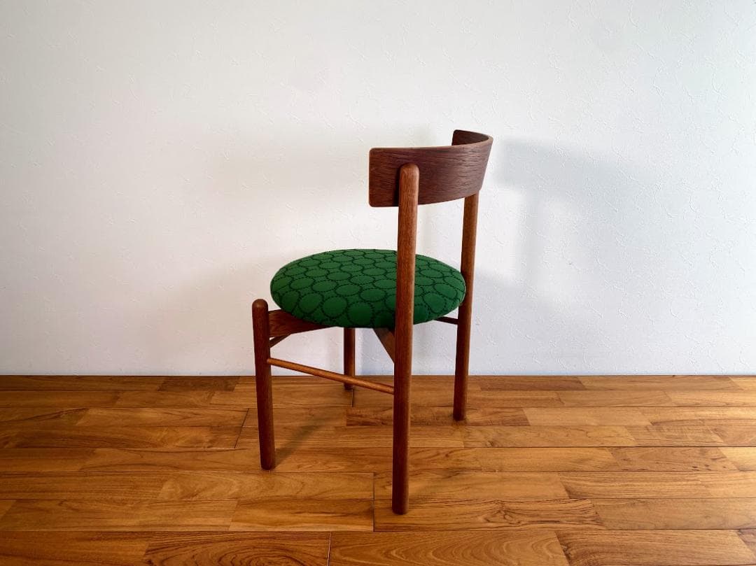 希少 70s 山口木材工芸 チーク×オーク ヴィンテージチェア 仕上済 ③