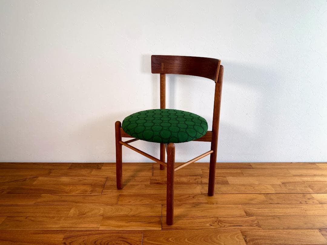 希少 70s 山口木材工芸 チーク×オーク ヴィンテージチェア 仕上済 ③