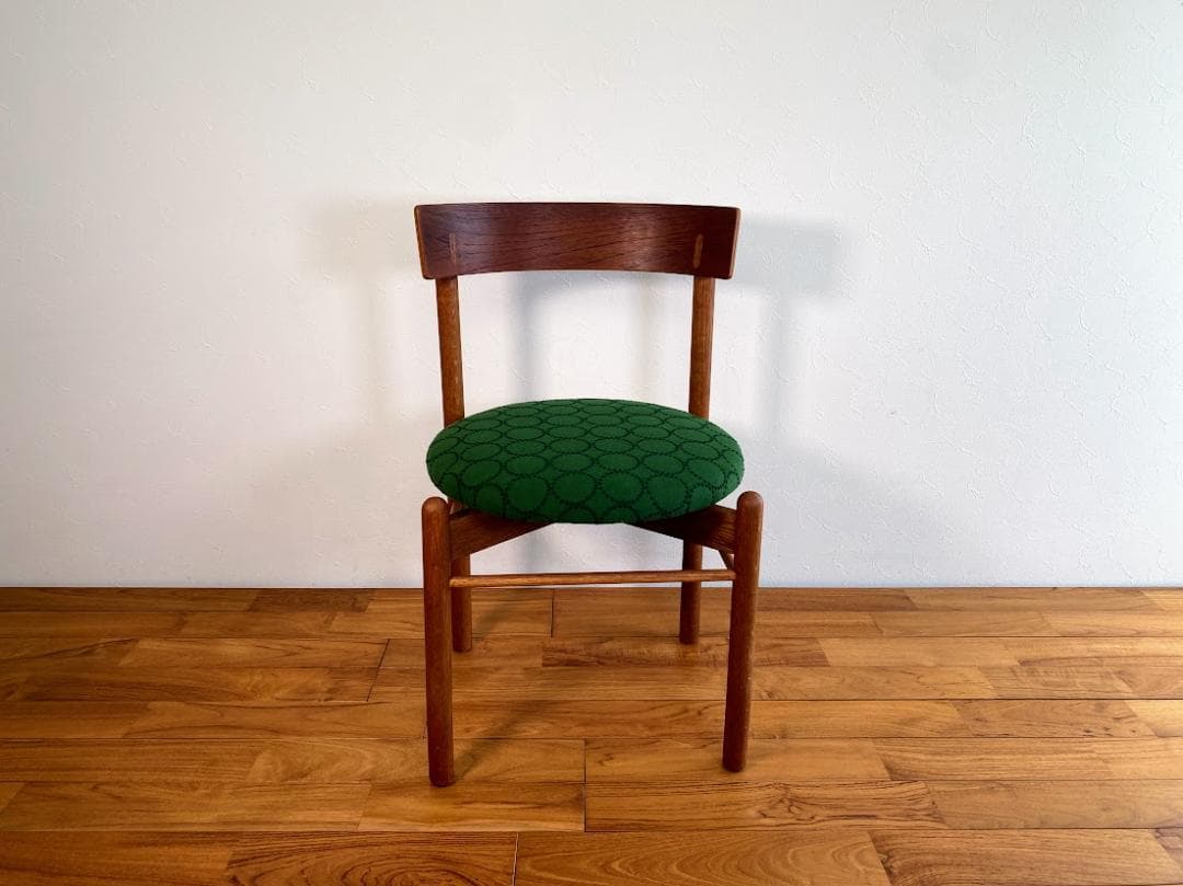 希少 70s 山口木材工芸 チーク×オーク ヴィンテージチェア 仕上済 ③