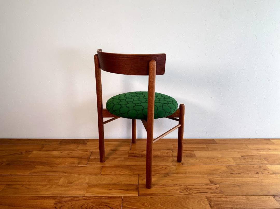 希少 70s 山口木材工芸 チーク×オーク ヴィンテージチェア 仕上済 ③