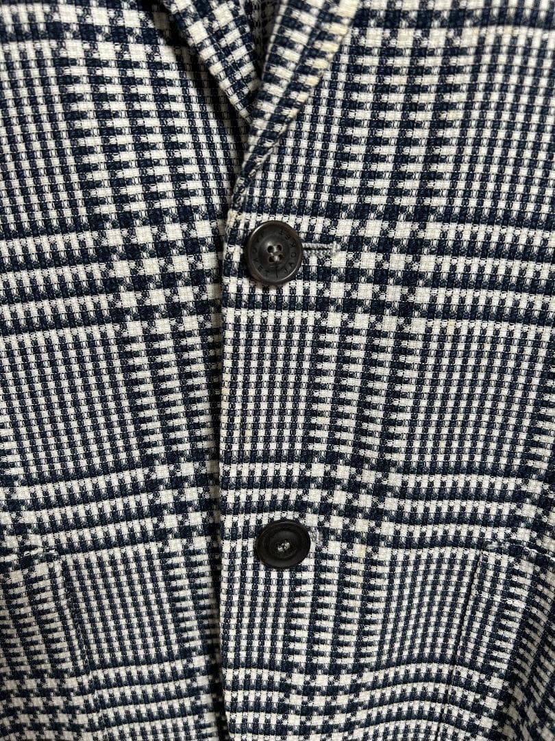 T-JACKET By TONELLO グレンチェック テーラード ジャケット