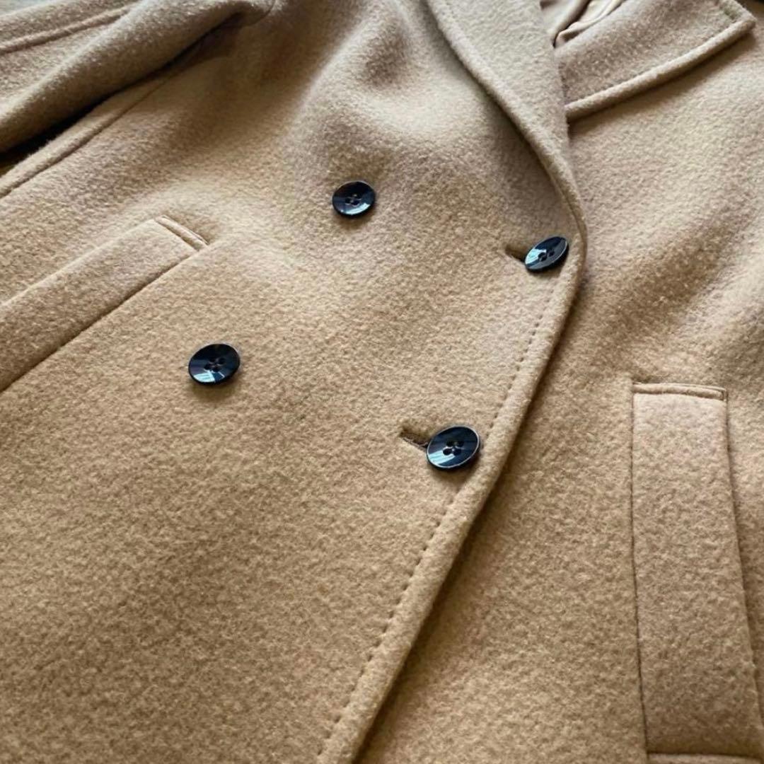 新品【Ｏｇｇｉ掲載】組曲　ロングコート　オーバーチェスター　サイズ2 ブラウン