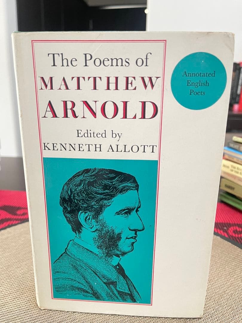 洋書 The Poems of Matthew Arnold ANNOTATED