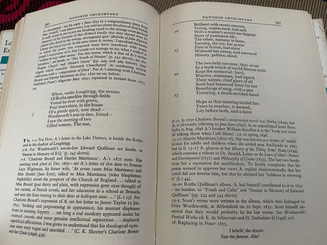 洋書 The Poems of Matthew Arnold ANNOTATED