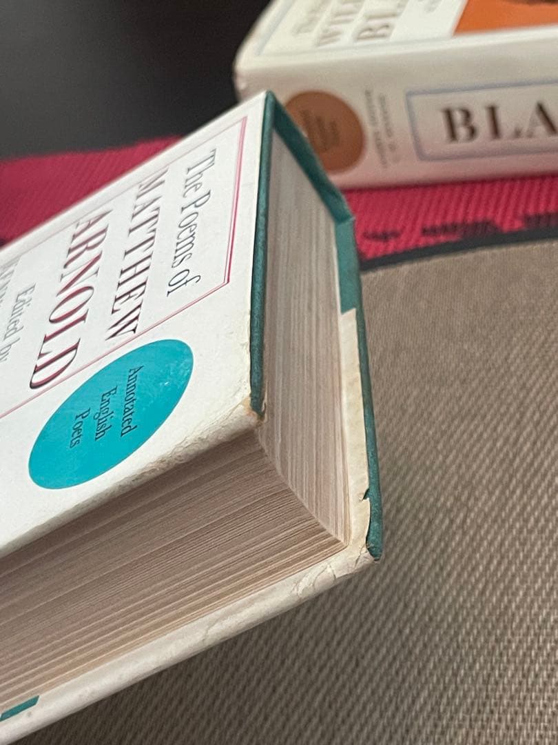 洋書 The Poems of Matthew Arnold ANNOTATED