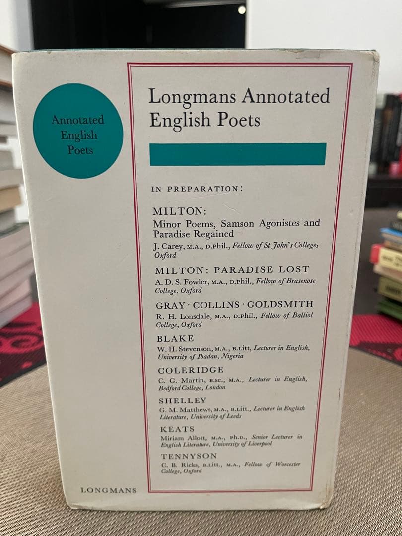 洋書 The Poems of Matthew Arnold ANNOTATED