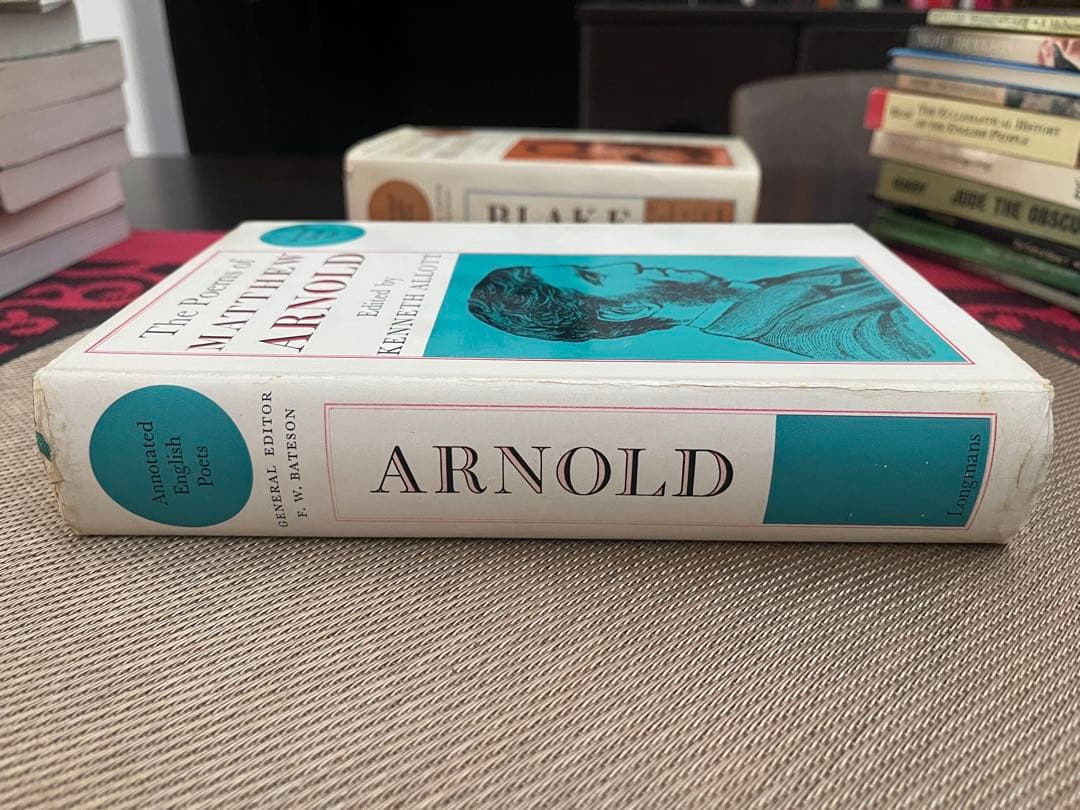 洋書 The Poems of Matthew Arnold ANNOTATED