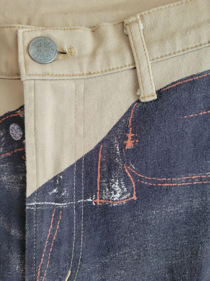 ゴルチエジーンズ トロンプルイユ パンツ