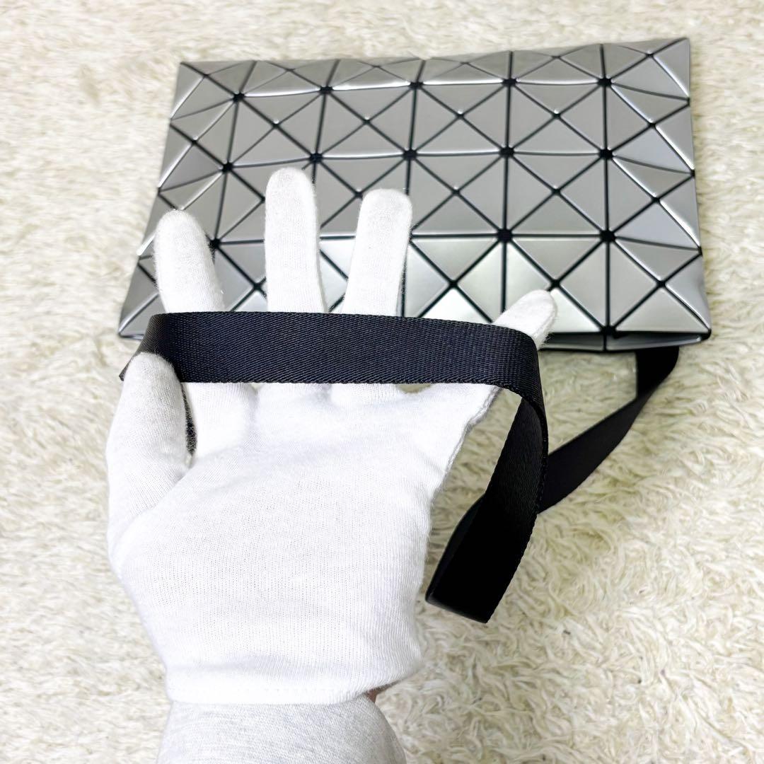 【未使用】イッセイミヤケ バオバオ ルーセント ショルダーバッグ シルバー