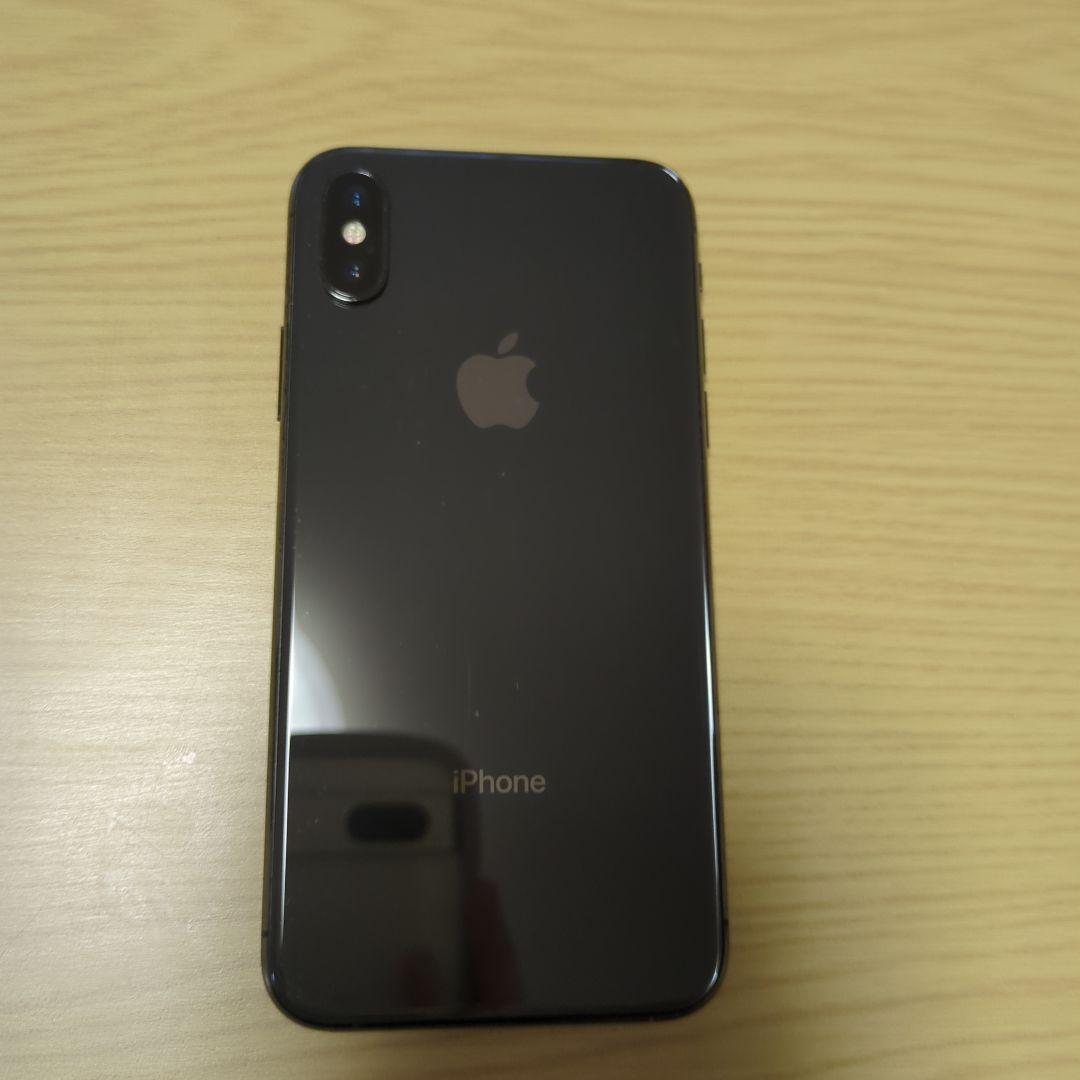 【美品】iPhoneX 256G スペースグレイ 本体