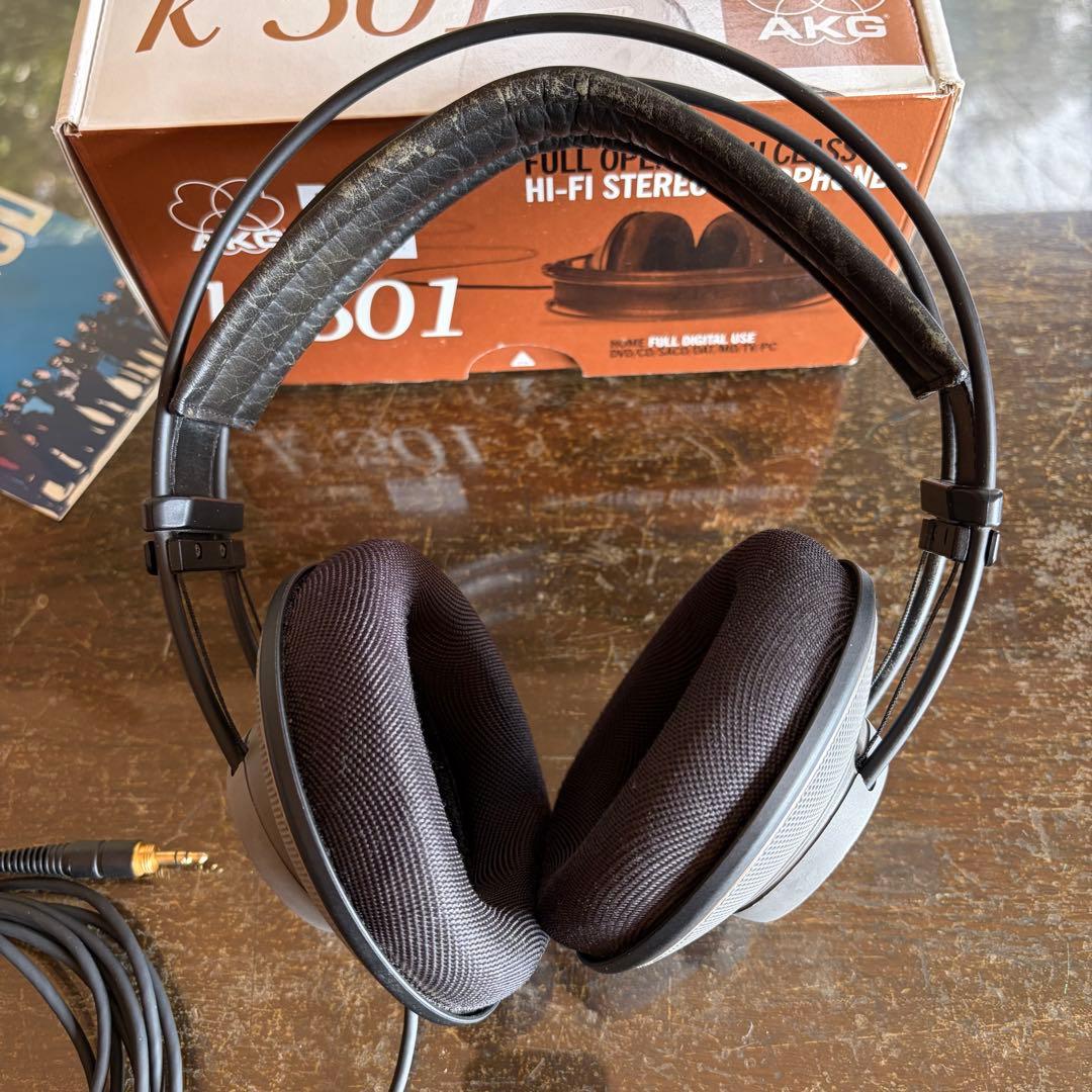 AKG K501 保証書・取扱説明書・外箱
