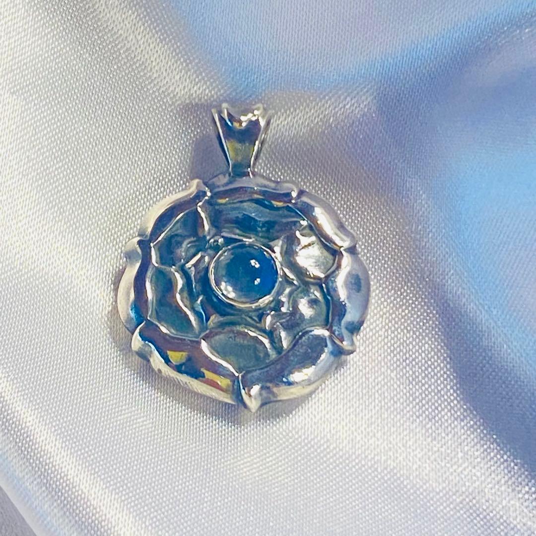 美品＊ジョージジェンセン＊ペンダントトップ Rock Crystal 水晶