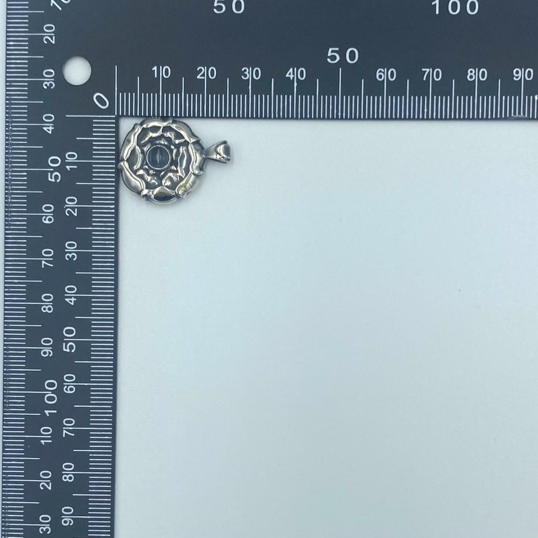 美品＊ジョージジェンセン＊ペンダントトップ Rock Crystal 水晶