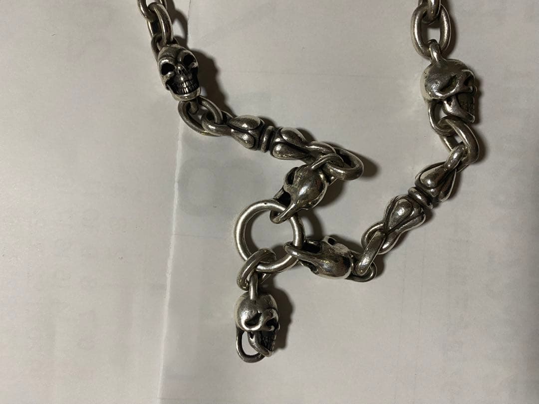 ガボールタイプ ウォレットチェーン シルバー925