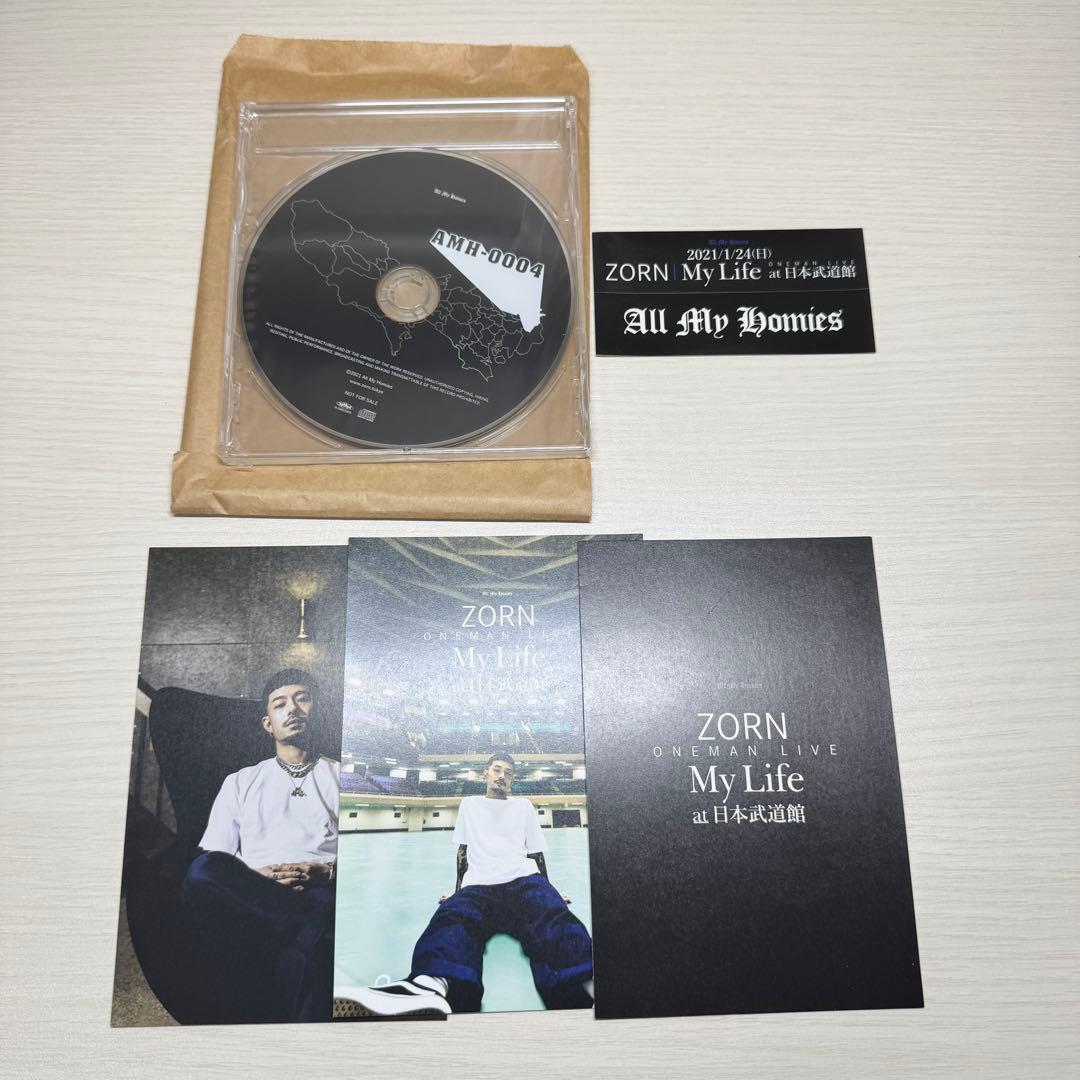 ZORN CD AREA AREA 未開封　特典ポストカード付き