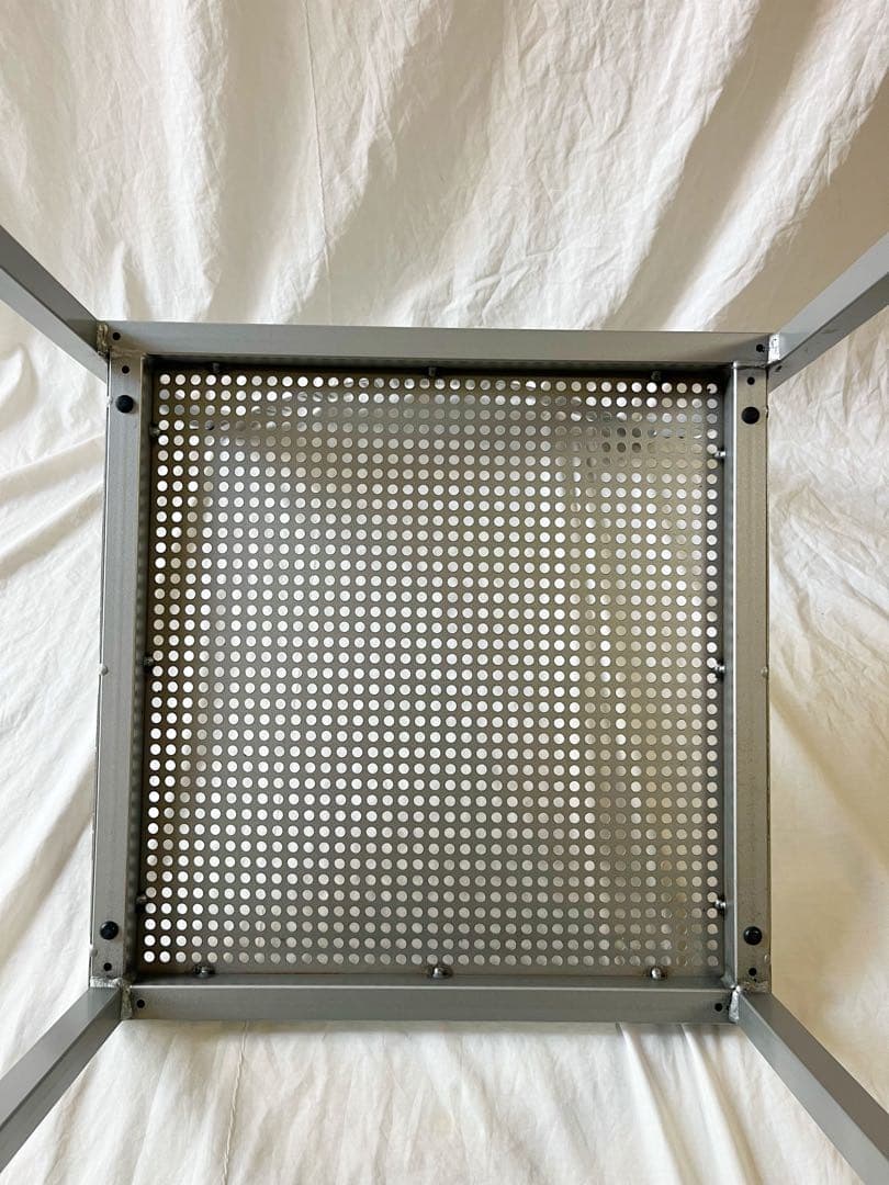 『ポストモダン』パンチングメタル　チェア　ヴィンテージ　三原昌平　モダン