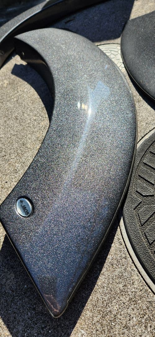 デリカD5前期用　JAOSフェンダーガーニッシュtype-S