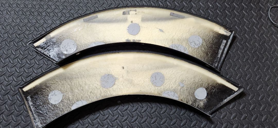 デリカD5前期用　JAOSフェンダーガーニッシュtype-S