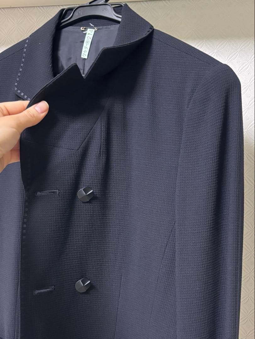 美品★レリアン お受験用　フォーマルスーツ 紺色