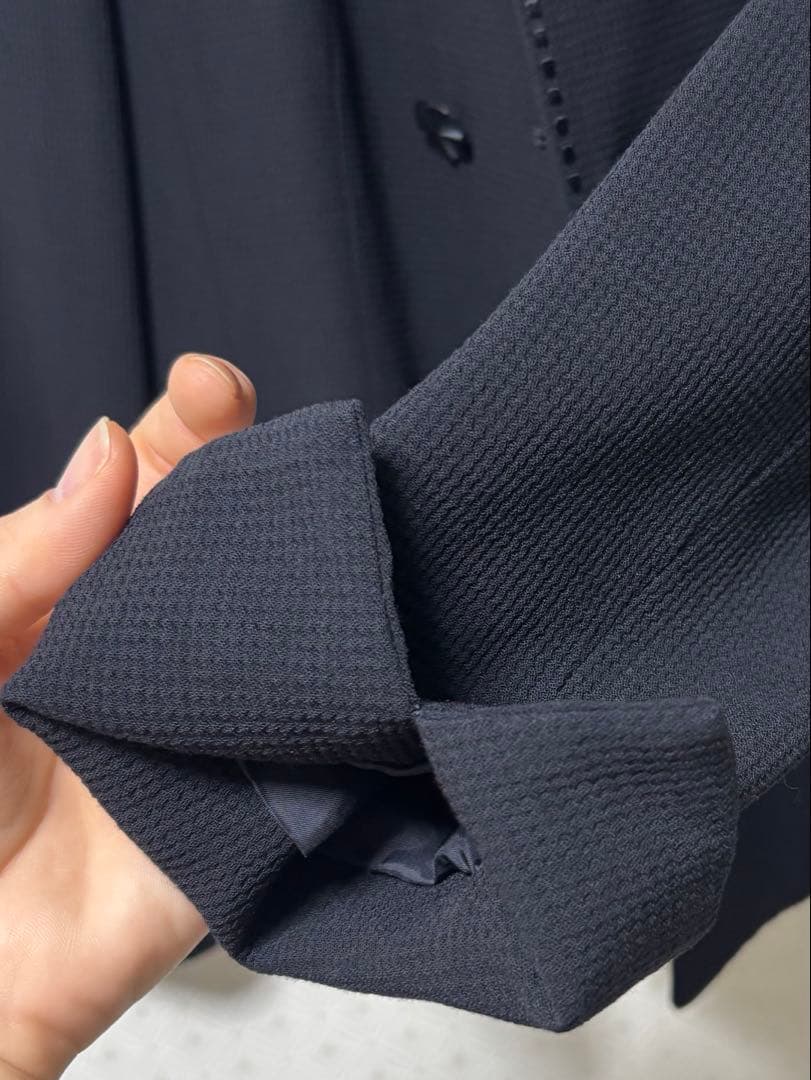 美品★レリアン お受験用　フォーマルスーツ 紺色