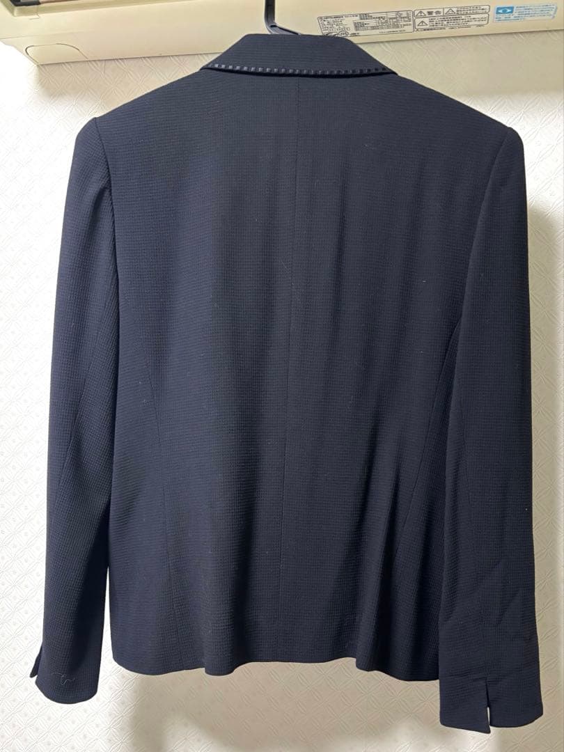 美品★レリアン お受験用　フォーマルスーツ 紺色