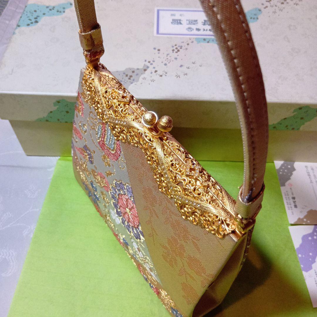 伊と忠　高級和装バッグ、草履セット　お値下