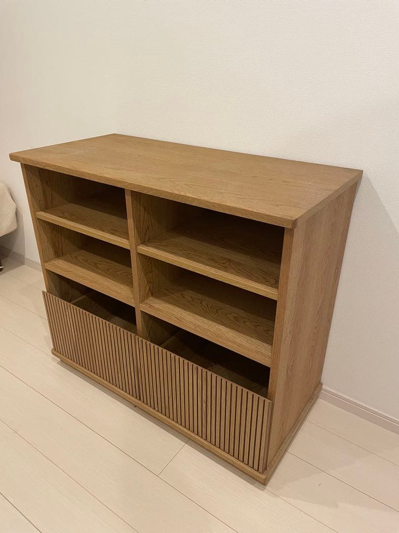 unico DIFEレコードシェルフw950