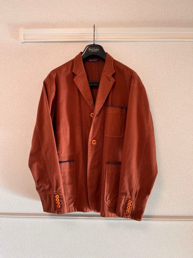 ポールスミスコレクション　2022FW ブラウン コットン 2wayジャケット