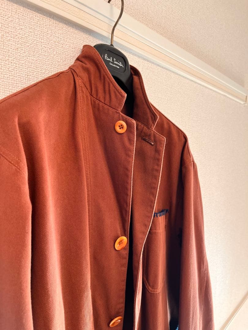 ポールスミスコレクション　2022FW ブラウン コットン 2wayジャケット