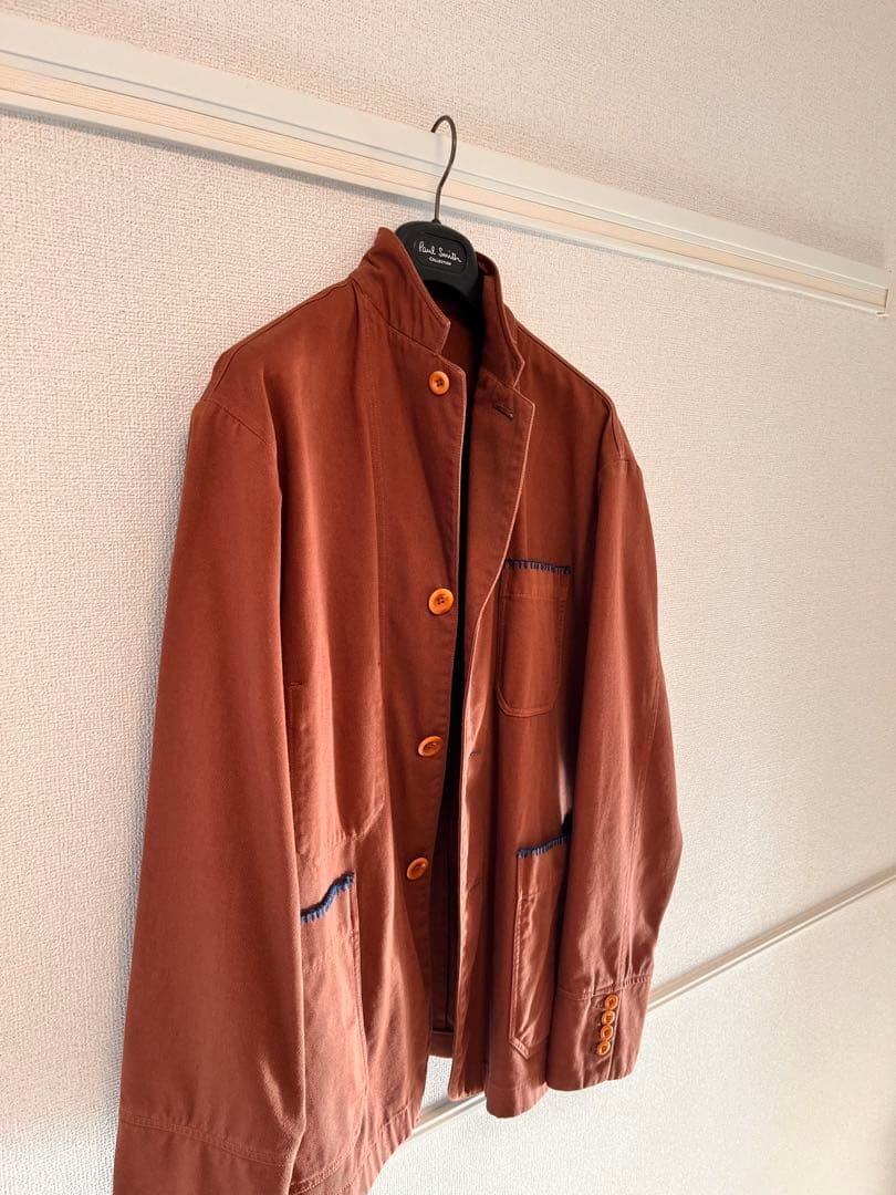 ポールスミスコレクション　2022FW ブラウン コットン 2wayジャケット