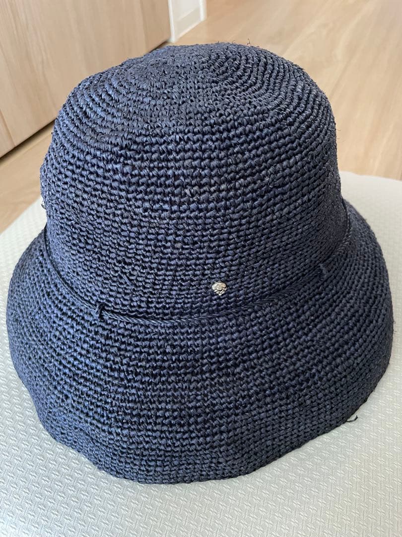 HELEN KAMINSKI ネイビー 麦わら帽子