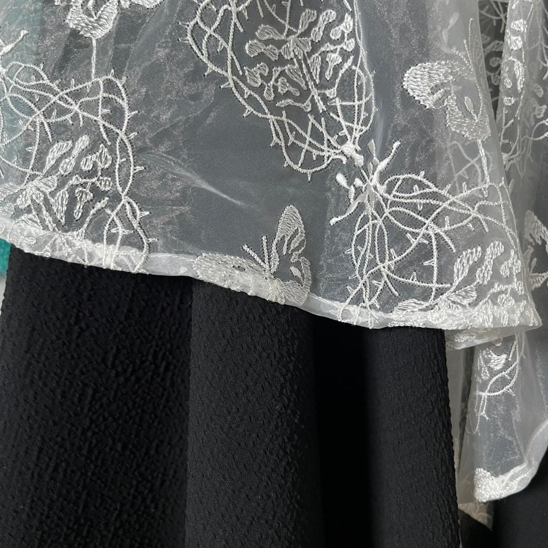 白羊森　hazama ハザマ ニット ブラウス ワンピース N65