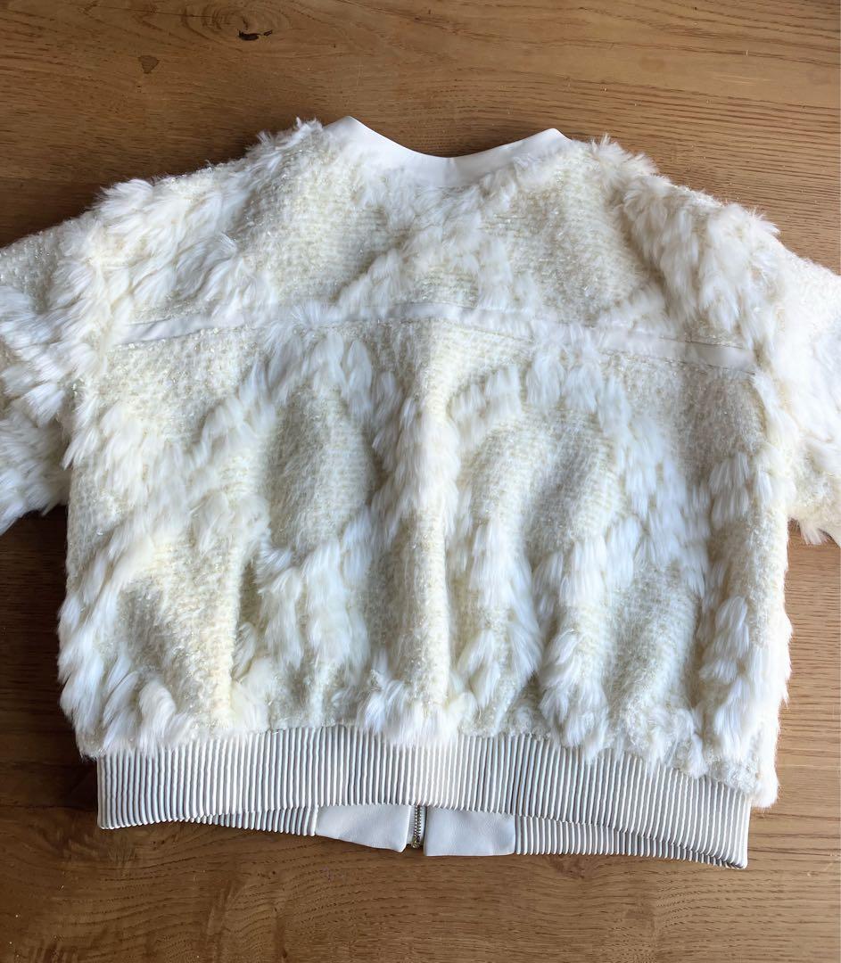 GRACECONTINENTAL ファーツイードジャケット 仲里依紗さん着用